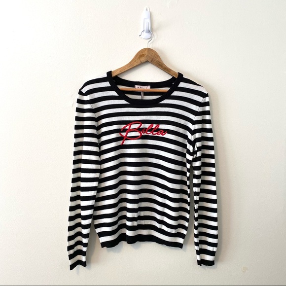 BCBGeneration Striped Long Sleeve Sweater - Picture 3 of 15